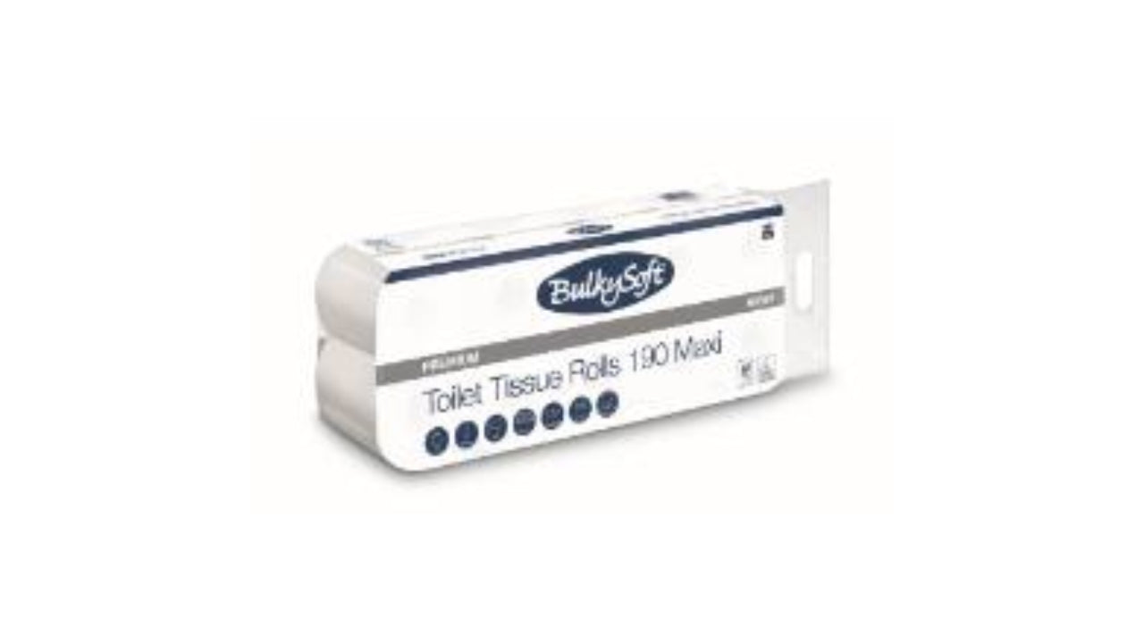 Toiletpapir Bulkysoft Premium 2-lag 10rl