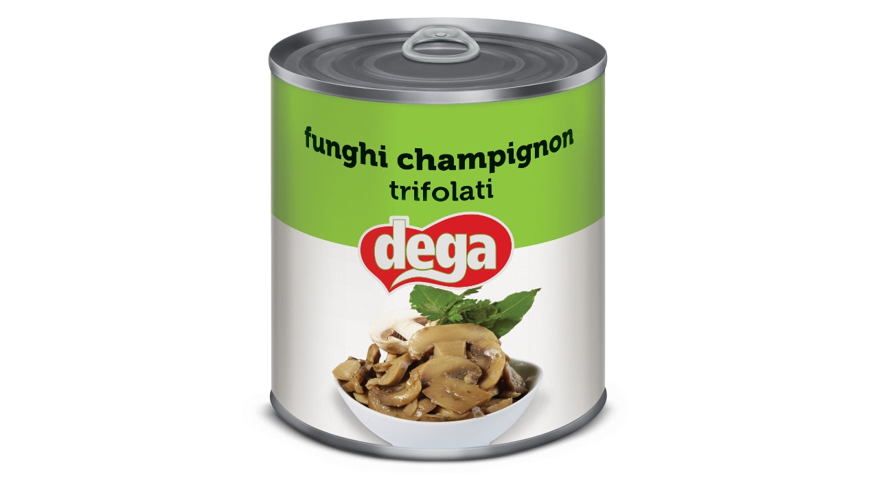 Sauterede champignon i skiver 780g