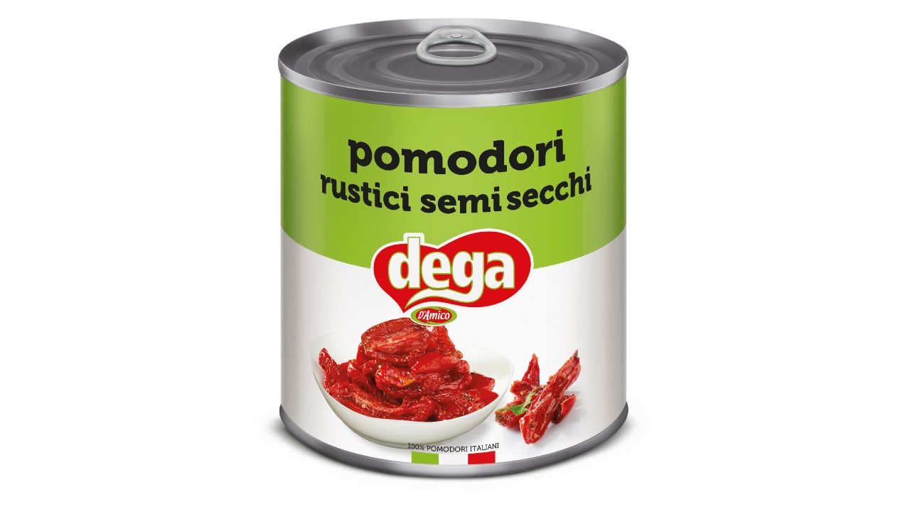 Tomater røde semi tørrede 780g/450g