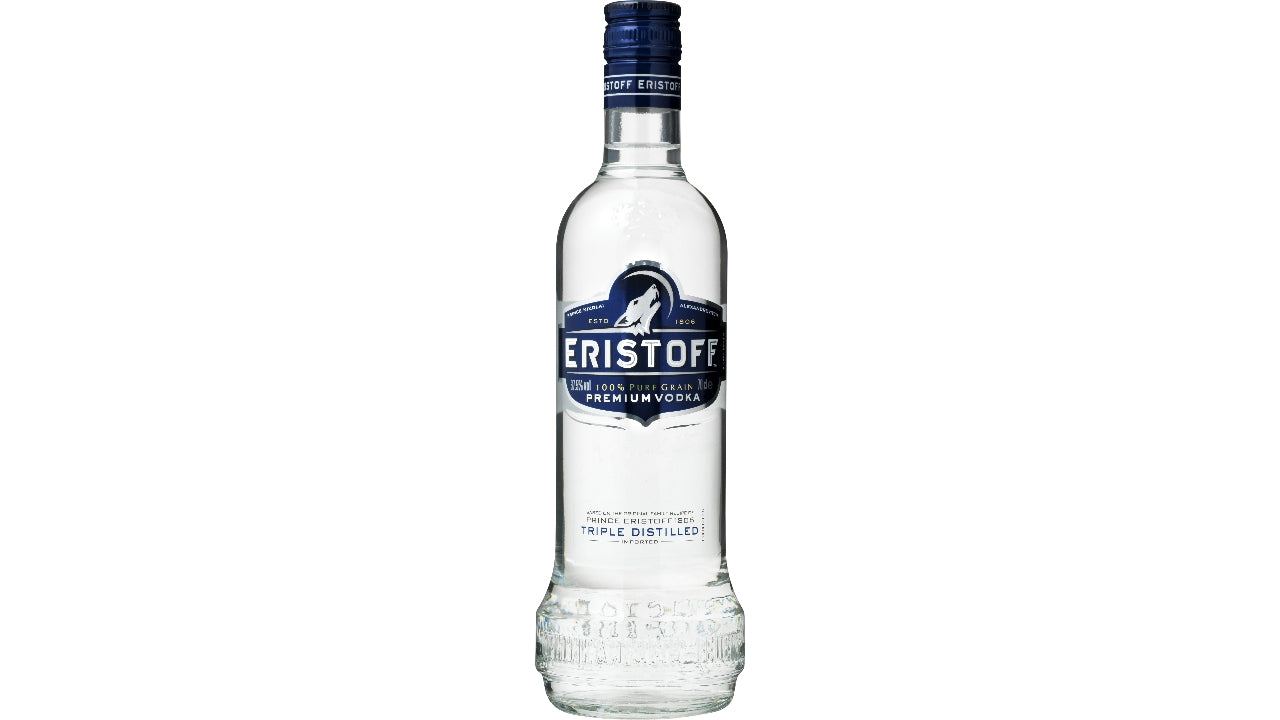 Eristoff vodka 37,5% 70cl