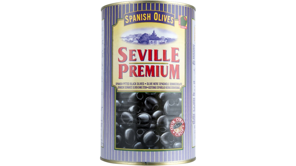 Sorte Oliven u. sten 4,3 Seville Premium