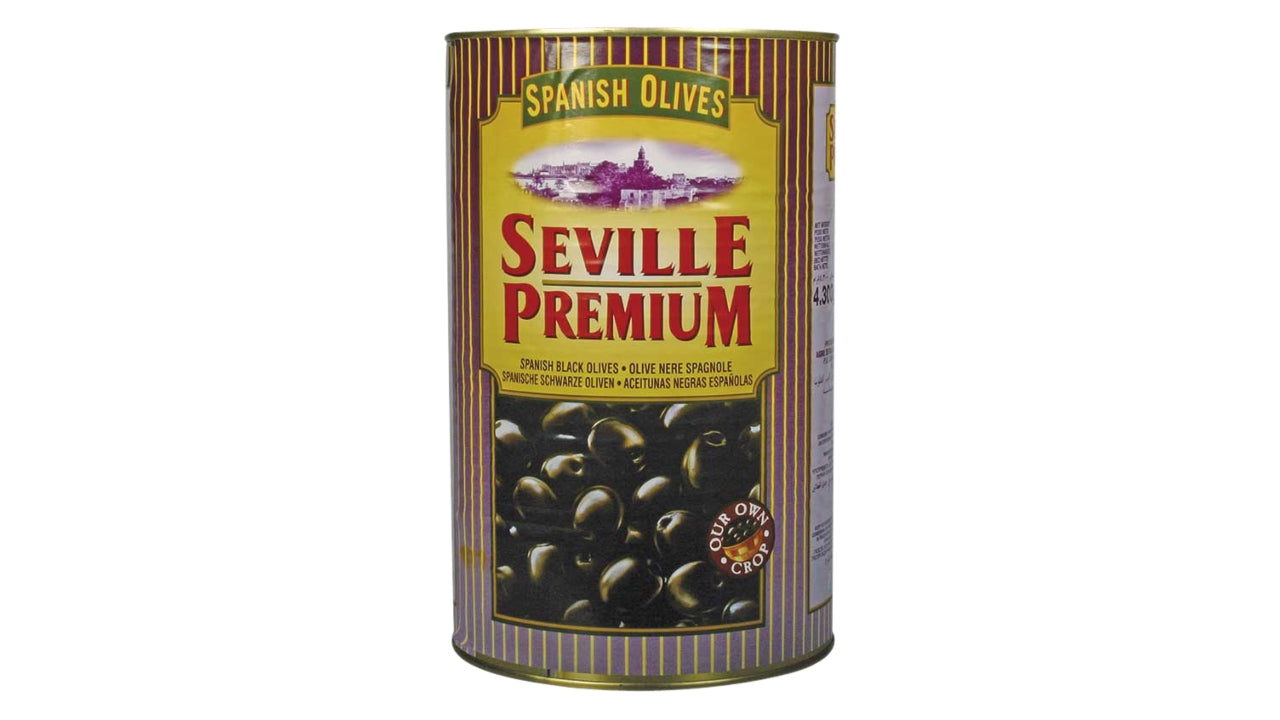 Sorte Oliven u. sten 4,3 Seville Premium