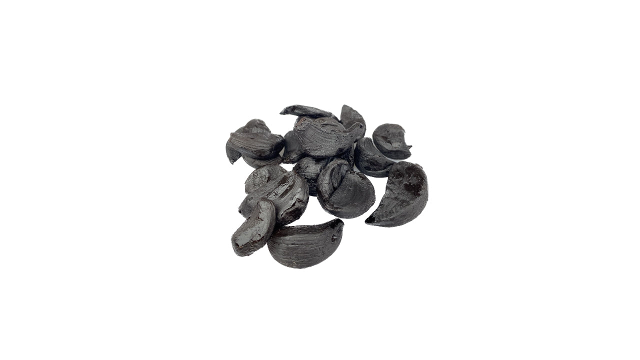 Øko Hvidløg sorte pillede 60g (11)
