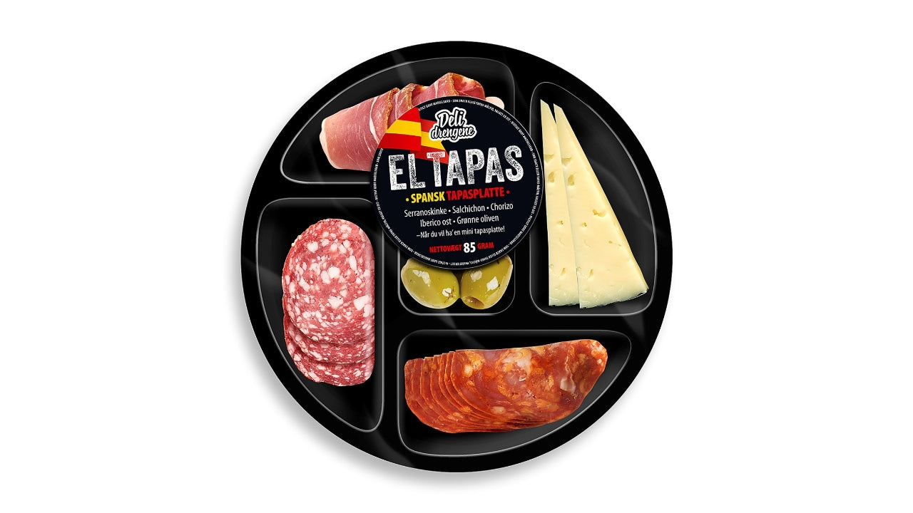 Tapas platte spansk 85g