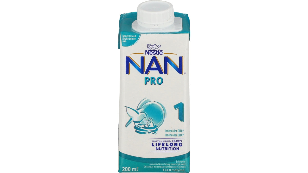 NAN pro 1 drikkeklar 200ml