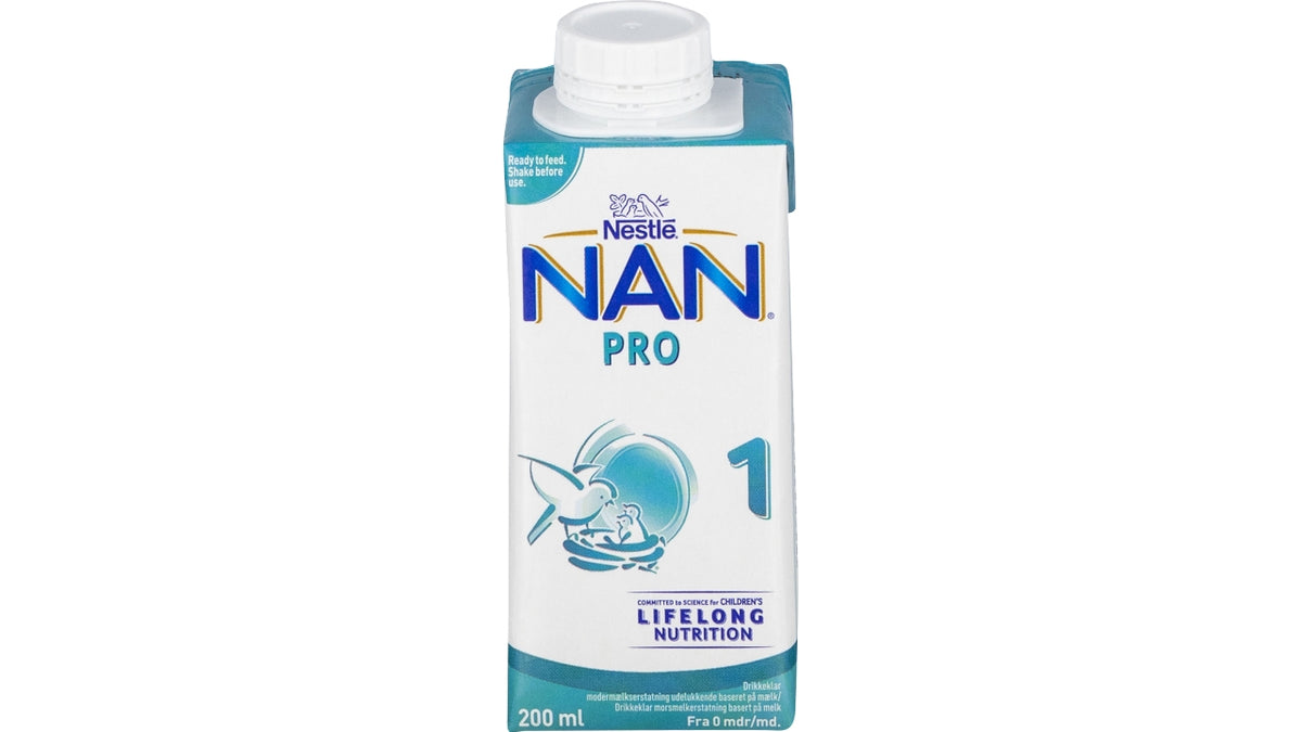 NAN pro 1 drikkeklar 200ml