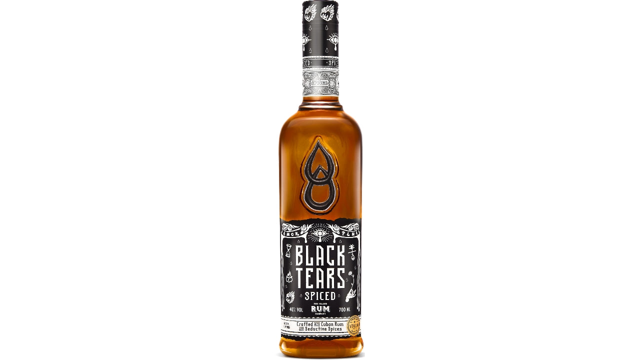 Black Tears spiced rum 40% 70cl