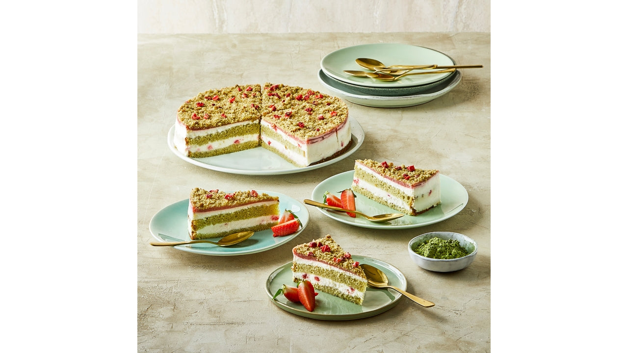 Matcha dream cake 12 portioner 1500g