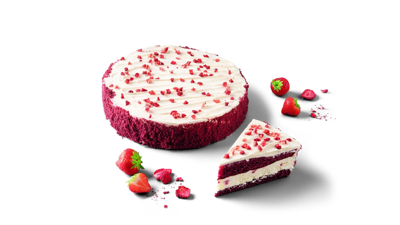 Jordbær red velvet 1800g