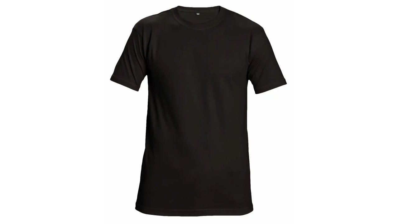 T-shirt sort str S gara unisex