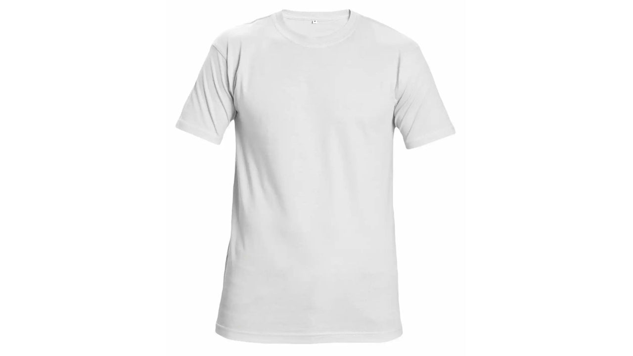 T-shirt hvid str M gara unisex