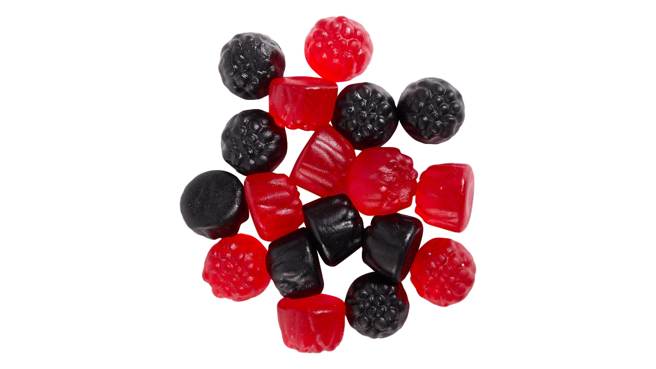Hindbær og brombær 1kg