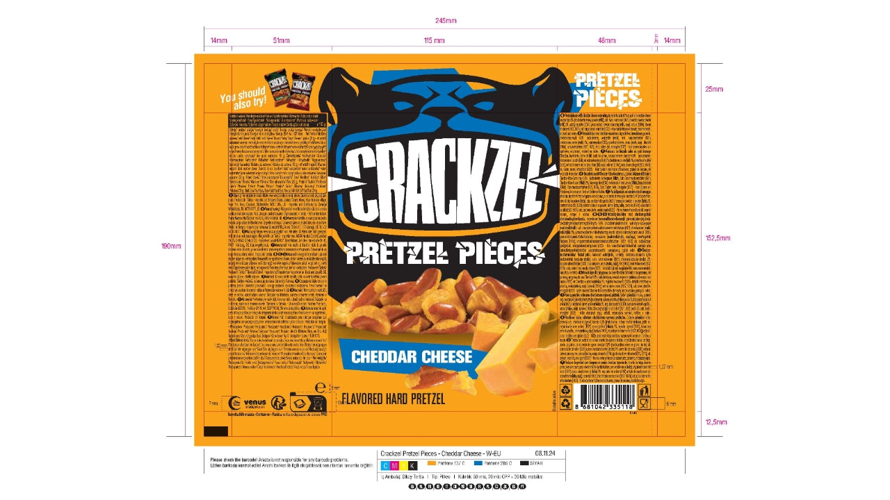Crackzels Cheddar Cheese 85g