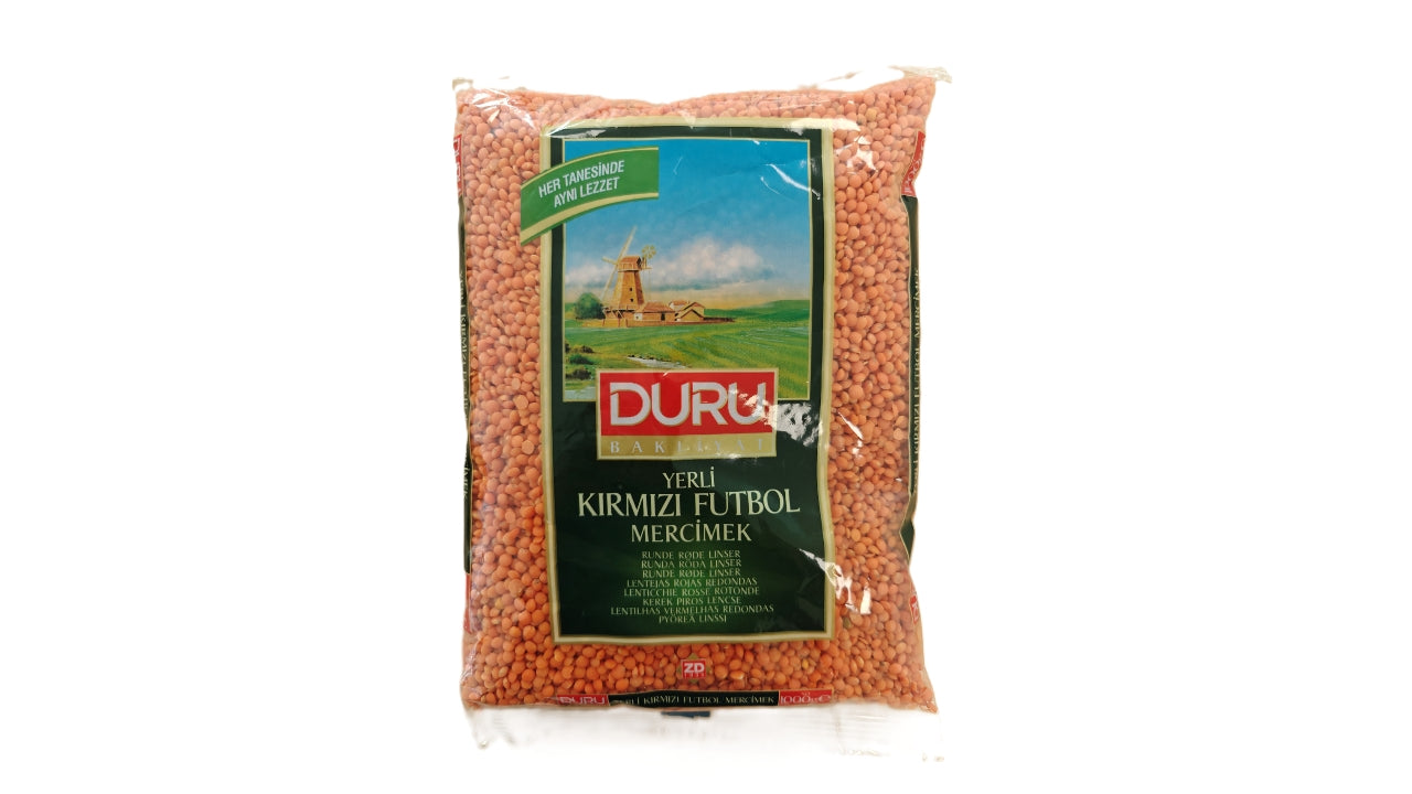 Røde linser hele 1kg