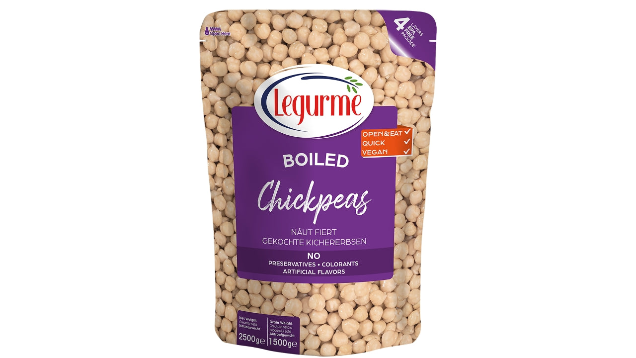 Kikærter i pose 2500g/1500g