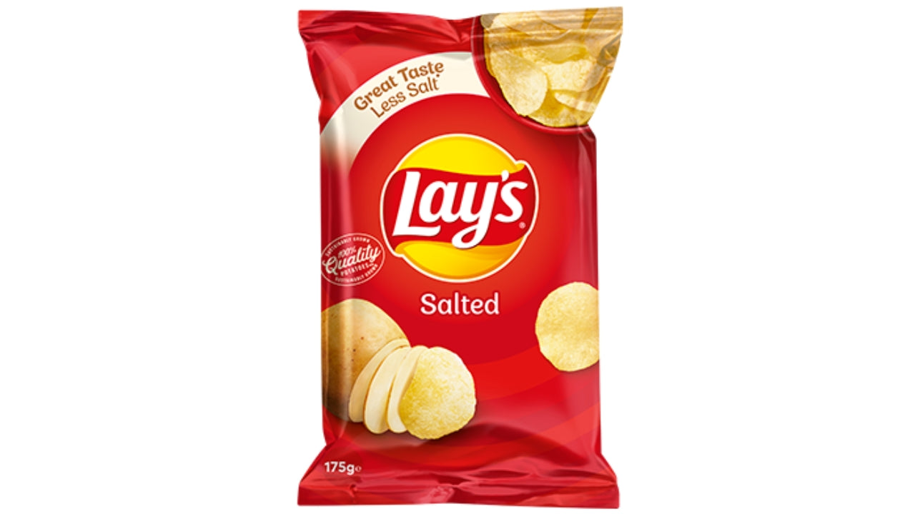 Lay’s saltede chips 175g