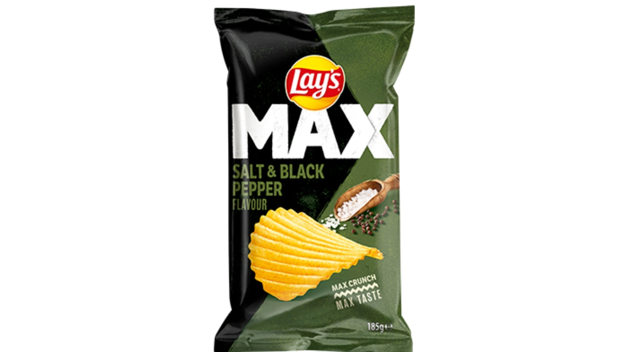 Lay's max salt & pepper 185g