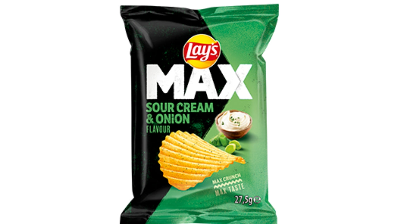Lay´s Max sour cream & onion 27,5g