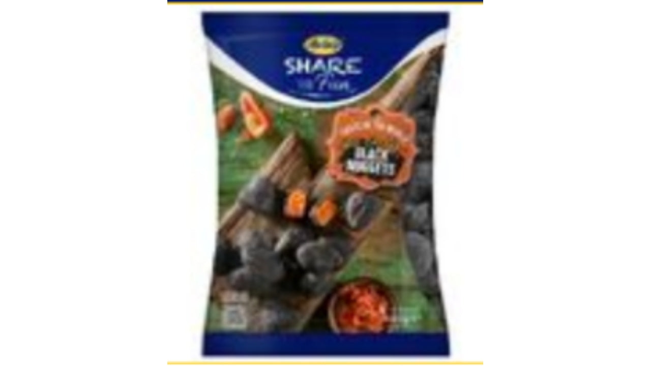 Chili cheddar black nuggets 1kg