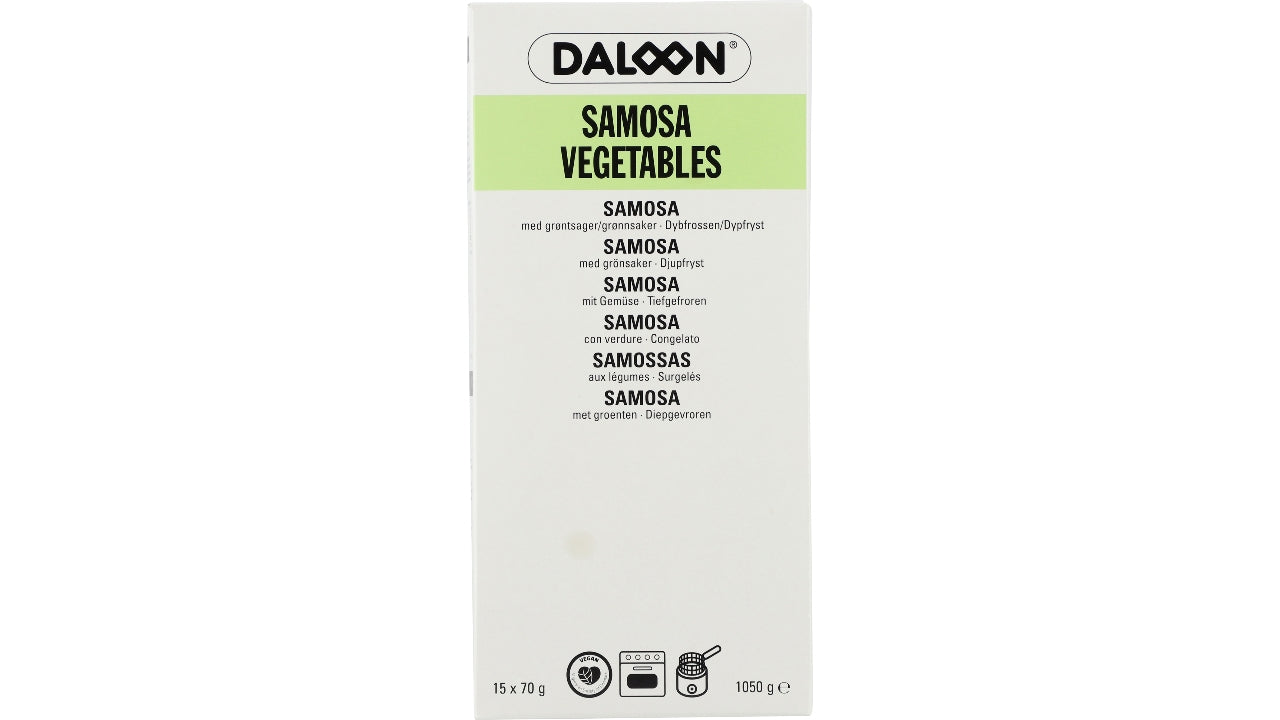 Samosas med grøntsagsfyld 15x70g