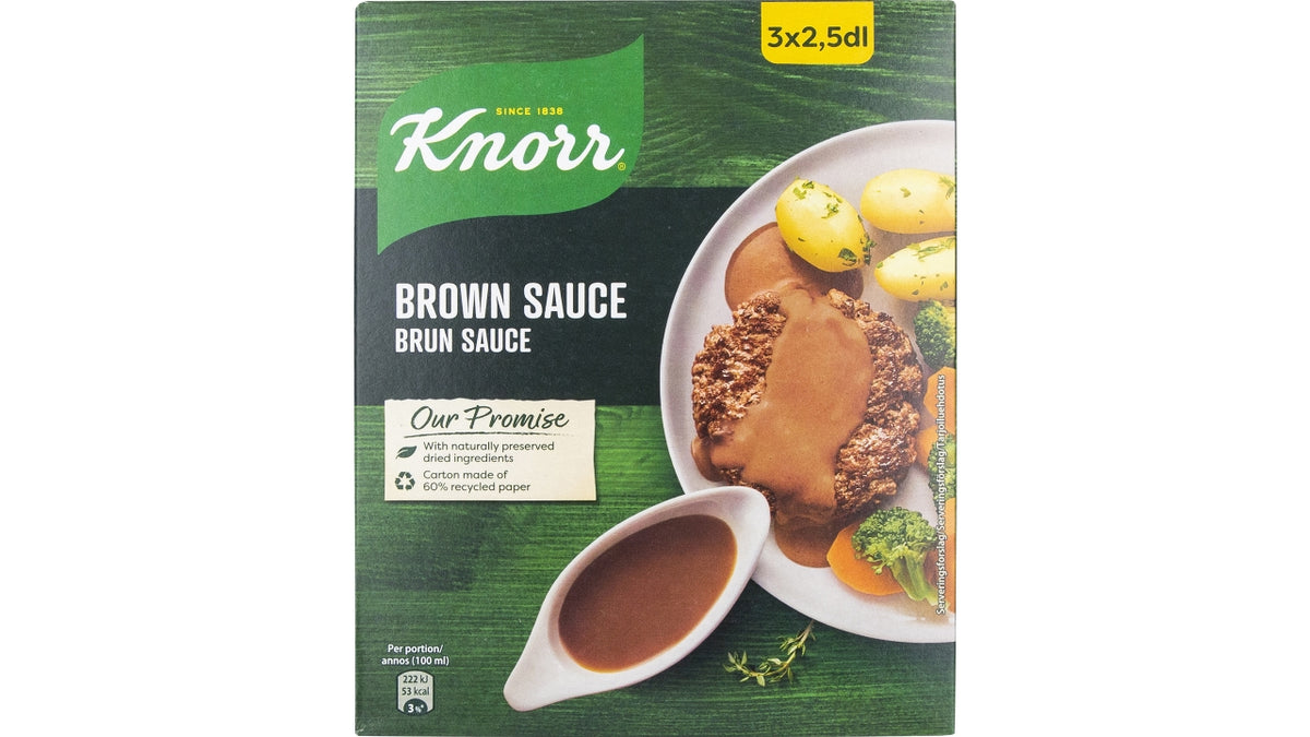Brun sauce 3x30g