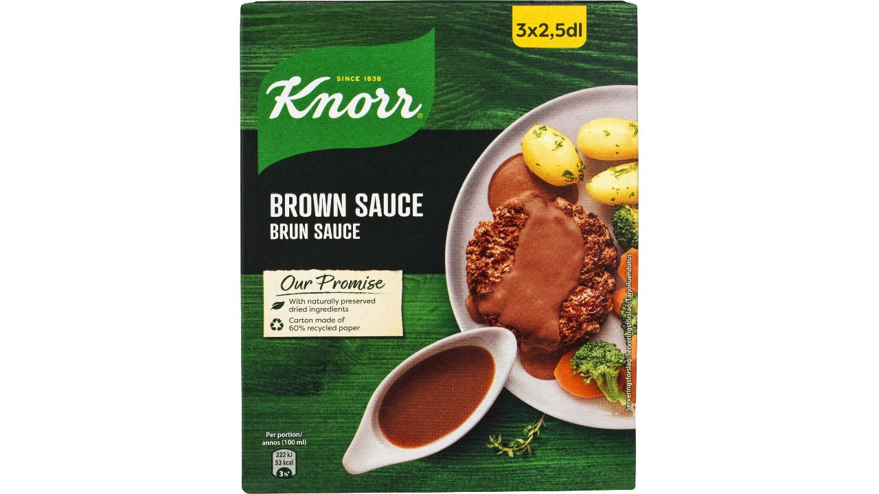 Brun sauce 3x30g