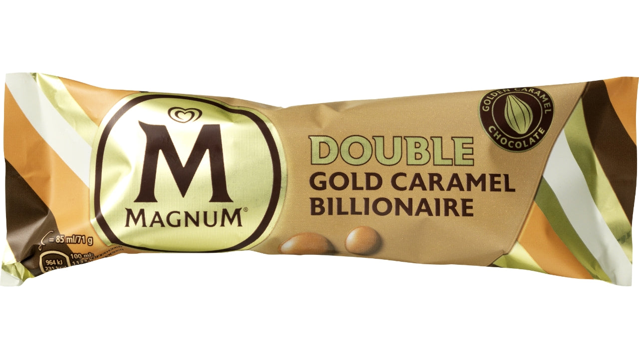 Magnum double caramel gold 20x85ml