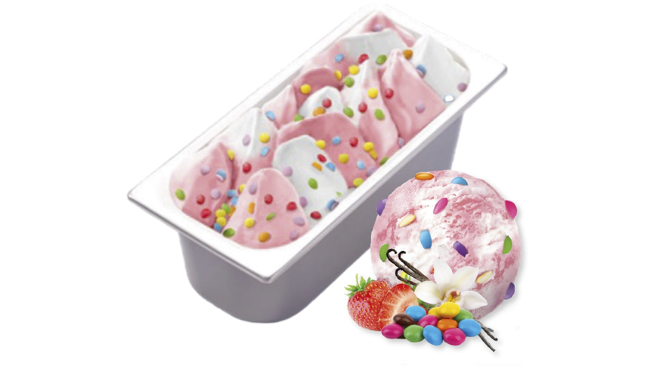 Dessert is jordbær 5,5L