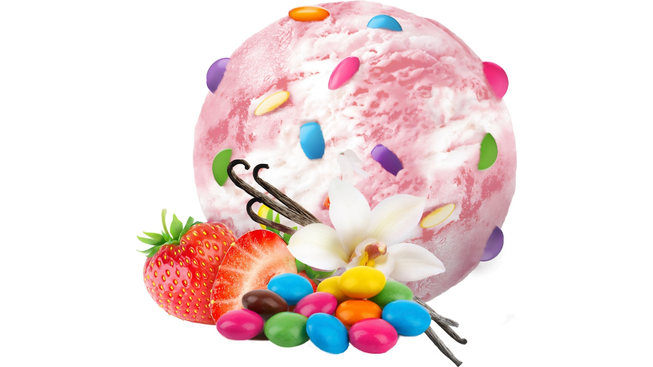 Dessert is jordbær 5,5L