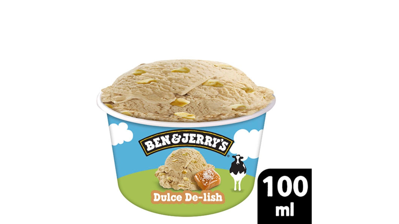 Dulce de-lish ice cream cup 12x100ml