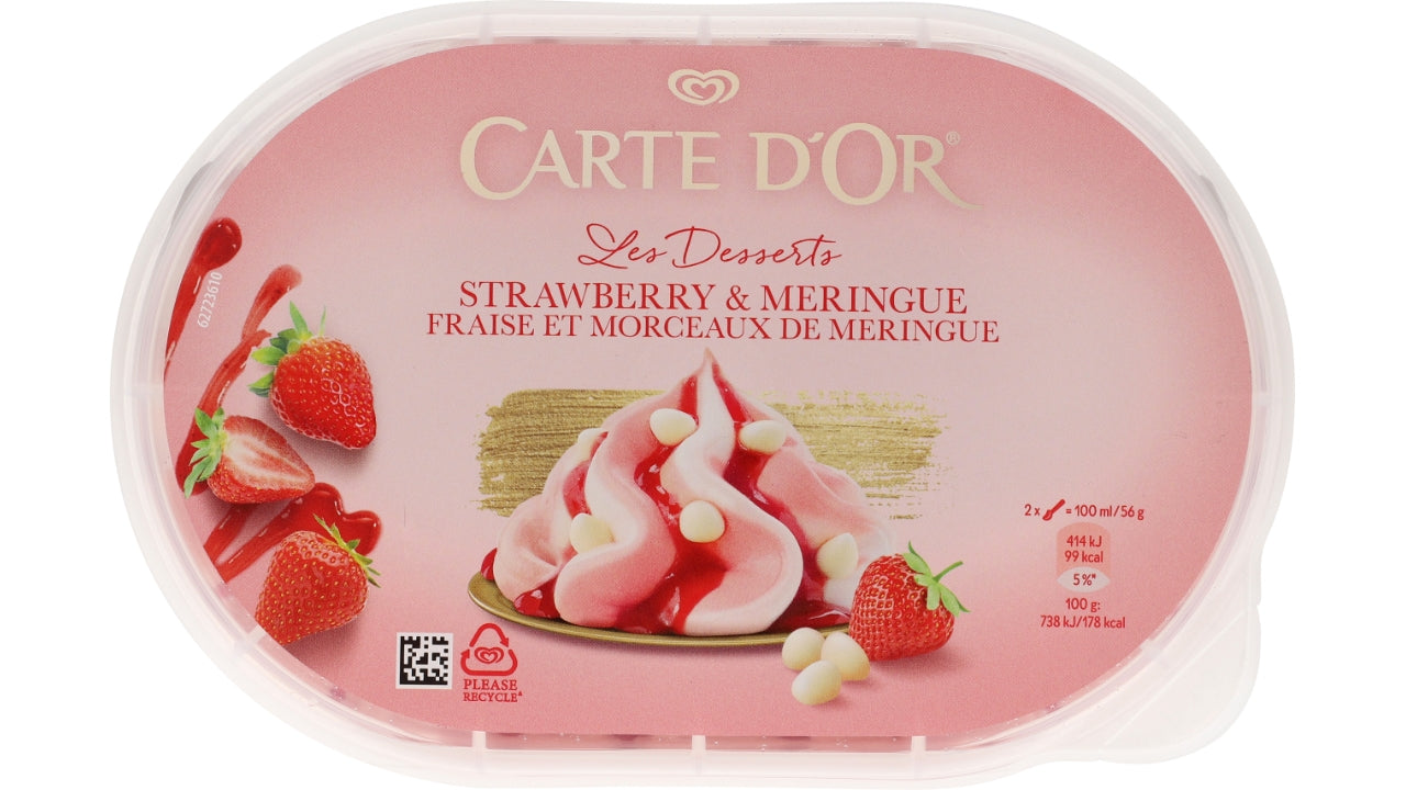 Strawberry meringue 825ml