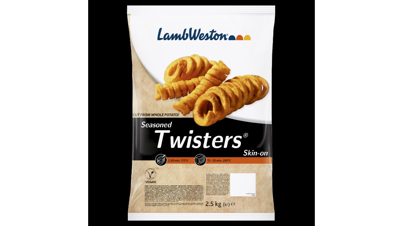 Twisters krydrede skin-on 2,5kg