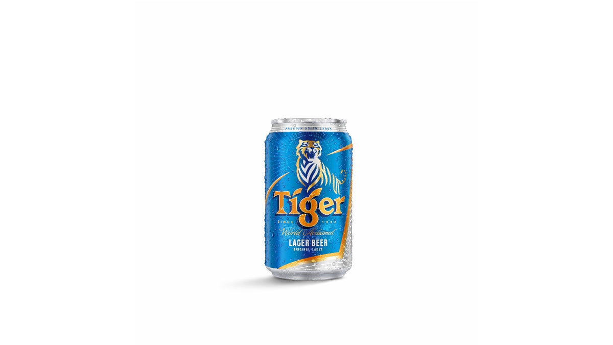 Tiger lager beer 33cl