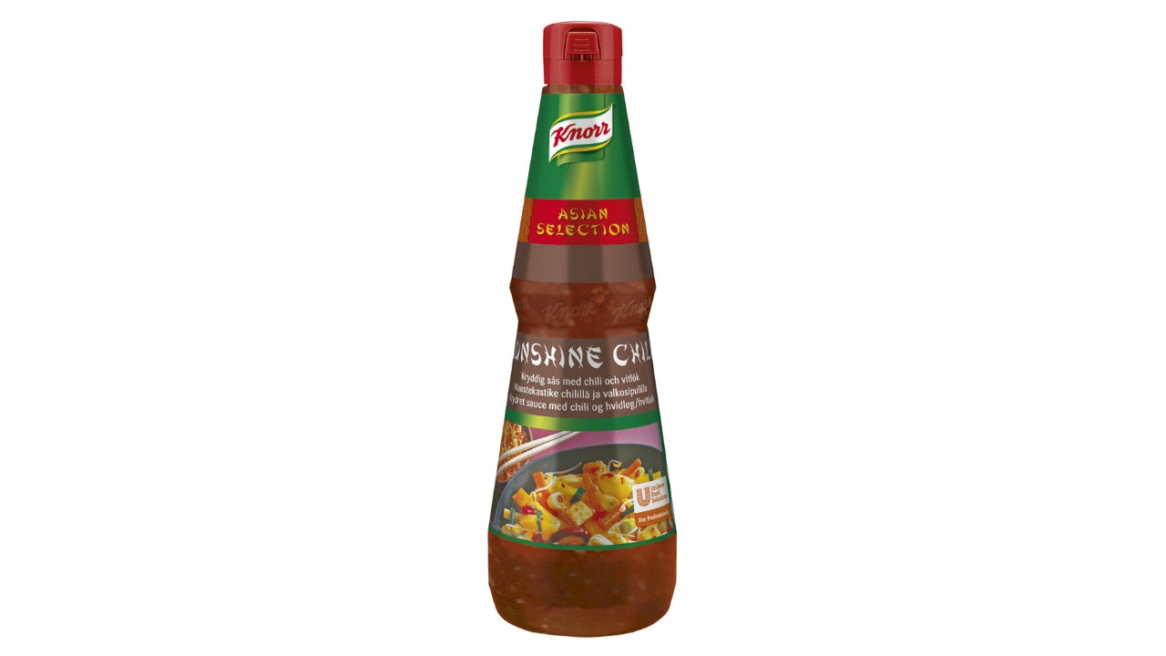 Sunshine chili og hvidløgssauce 1L