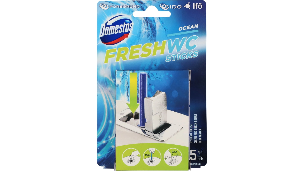 Domestos fresh wc sticks 5stk