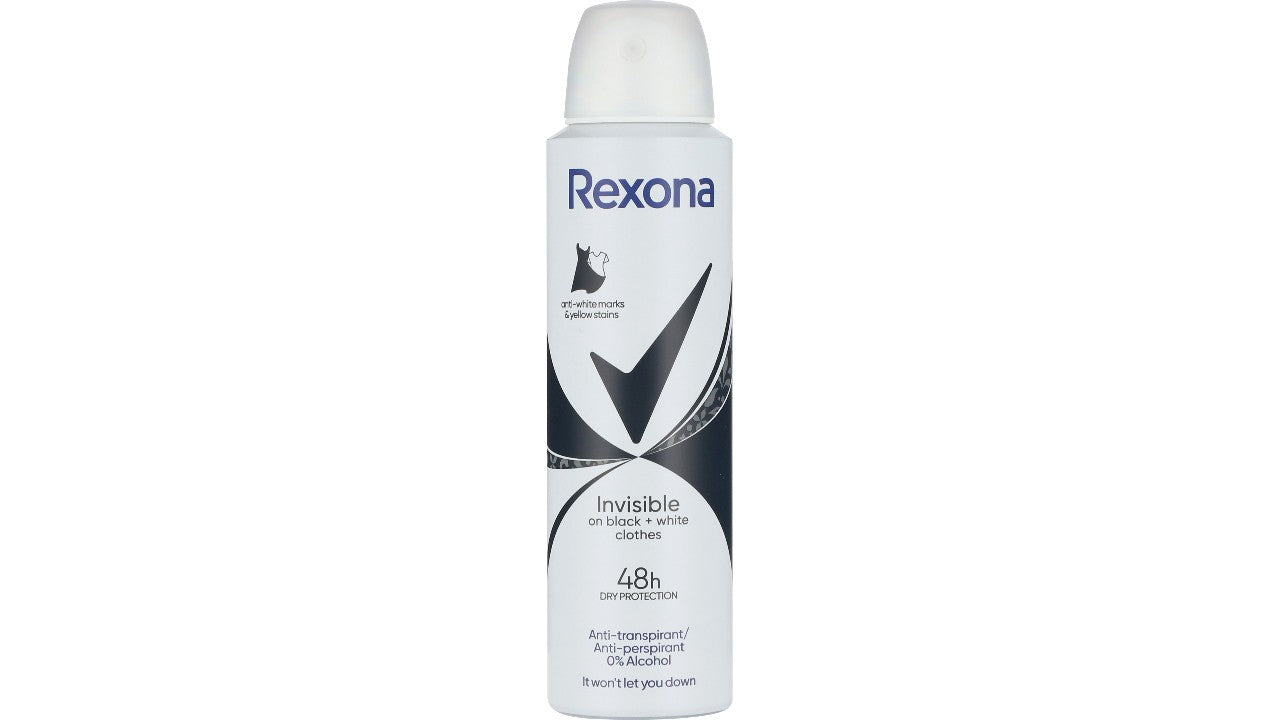 Rexona invisible black 150ml
