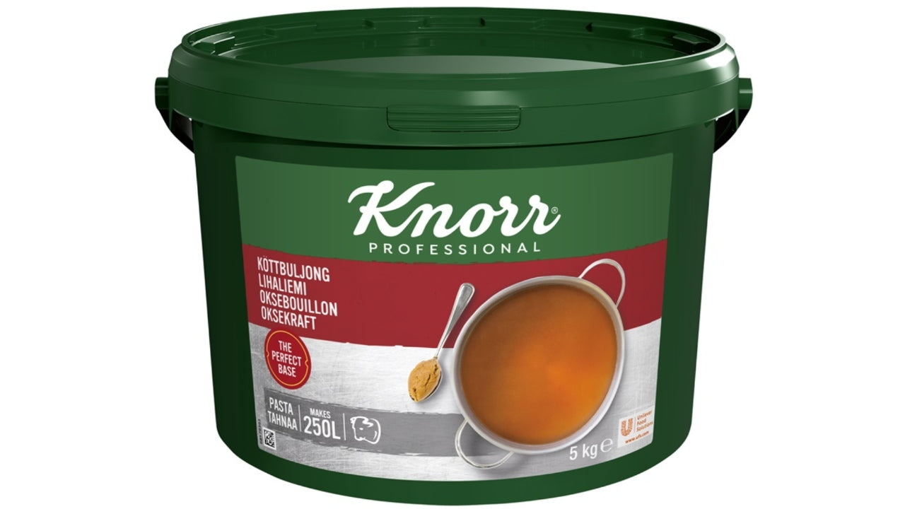 Oksebouillon pasta 5kg 250L
