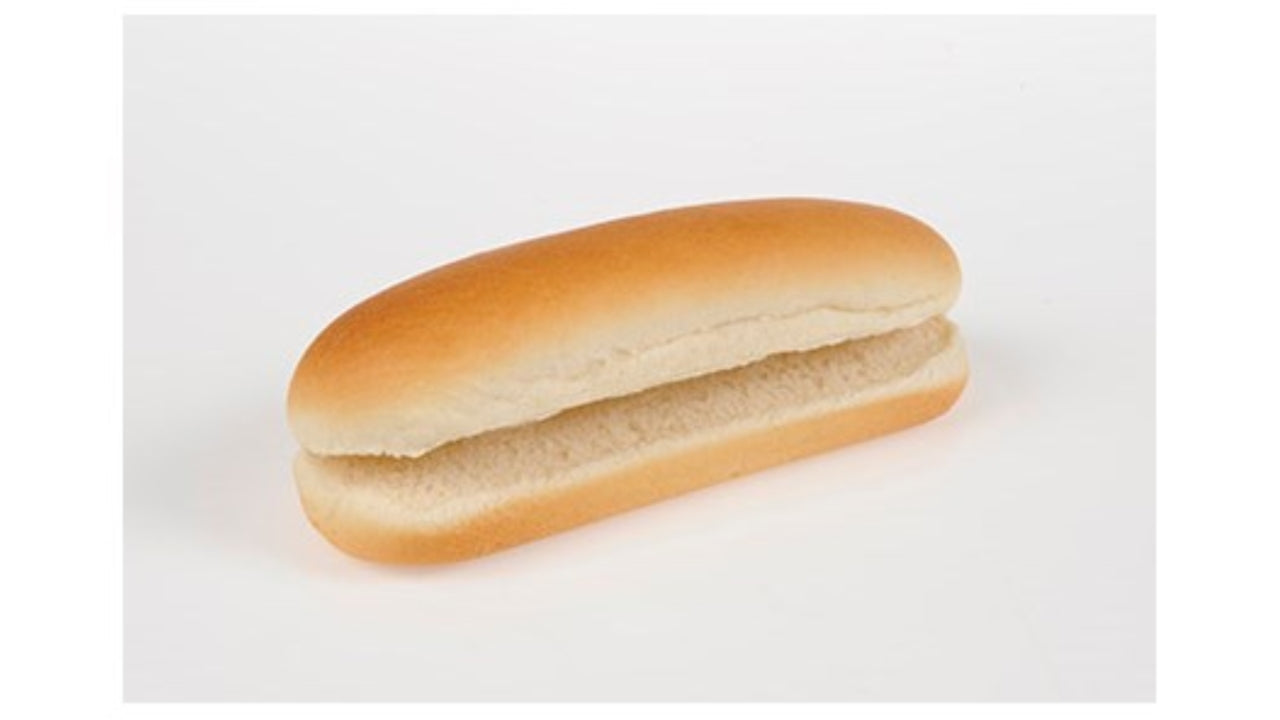 Hotdogbrød løsbagt skåret 64x50g