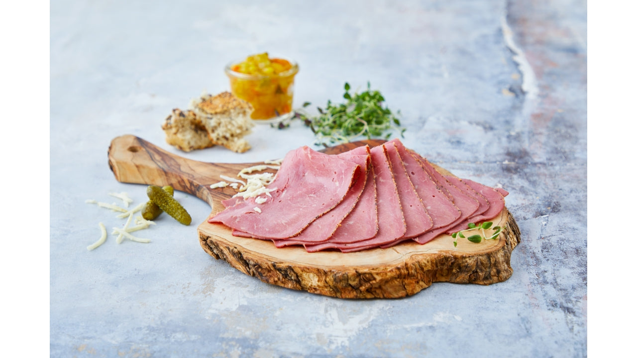 Pastrami i skiver 500g