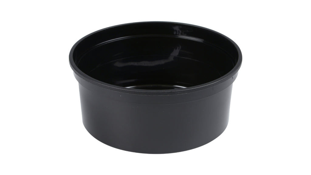 Plast bakke rund 350ml PP 1 rum 500stk