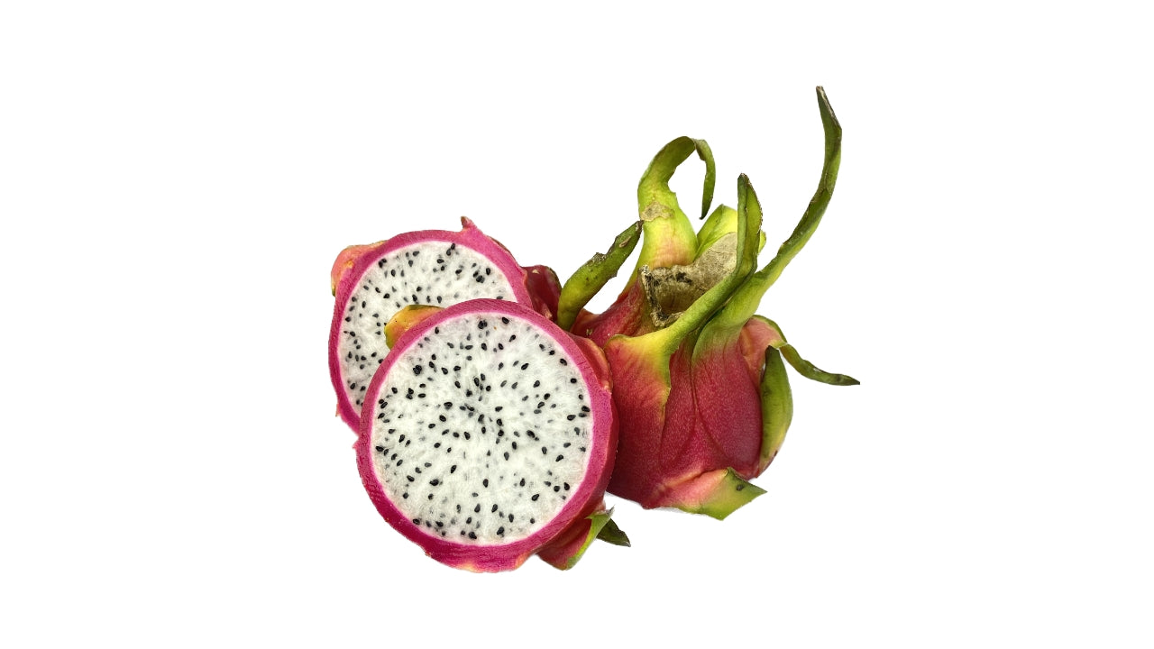 Pitahaya dragefrugt rød/hvid 1stk