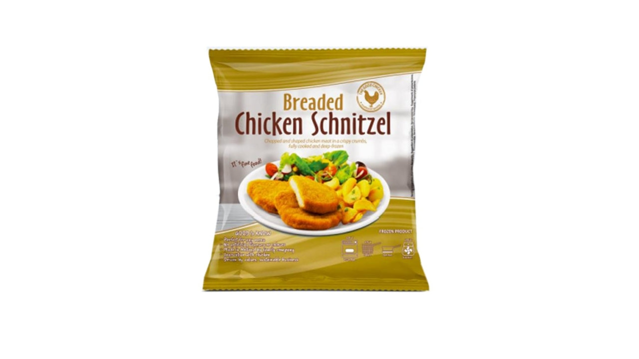 Kyllingeschnitzel paneret 100g 1kg
