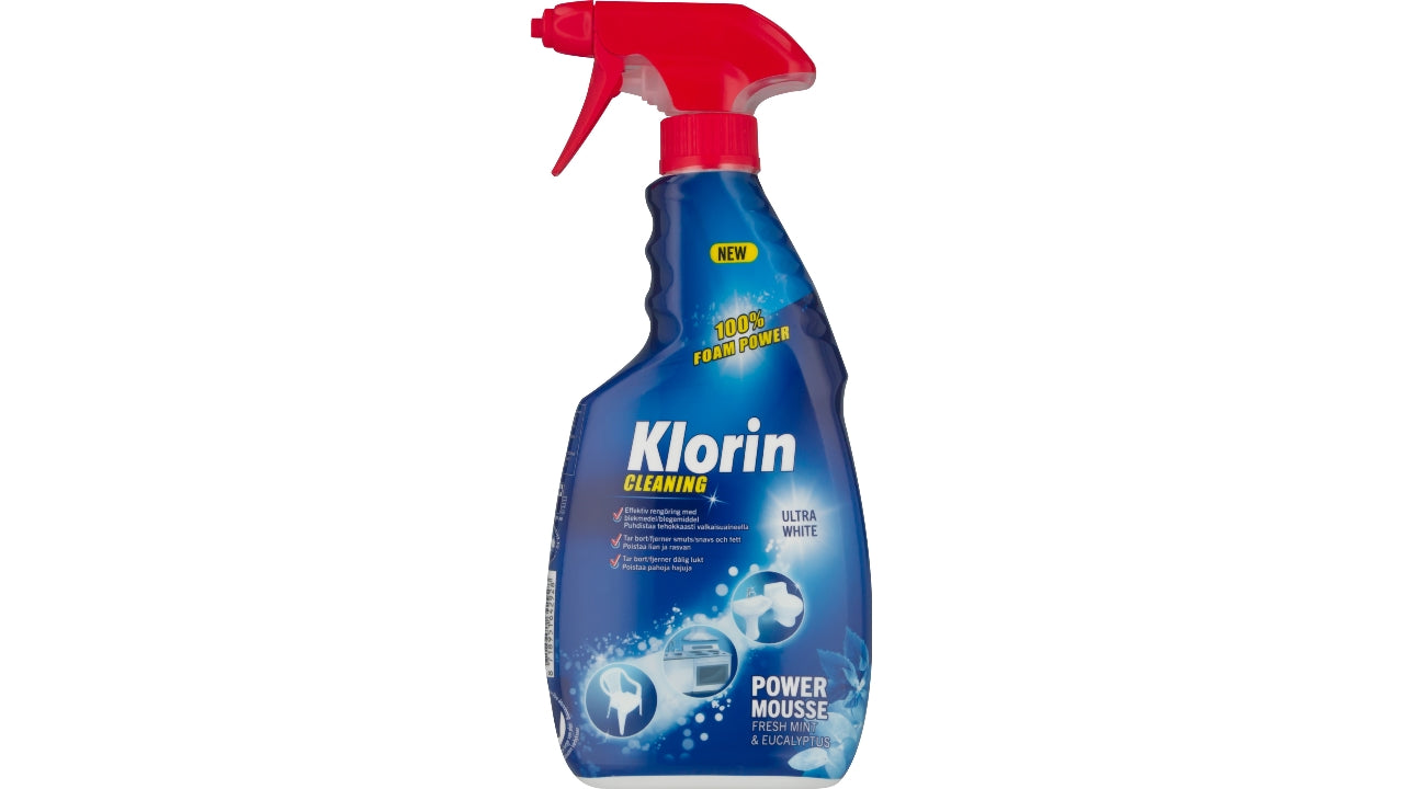 Klorin power mousse 500ml