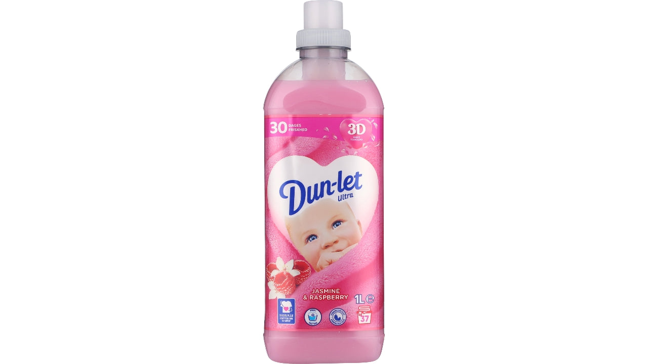 Dun-let raspberry/jasmin 1000ml