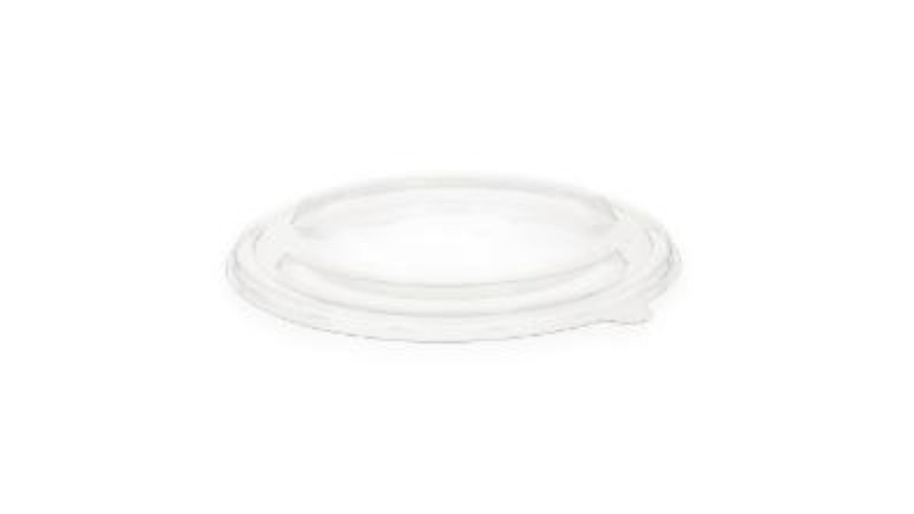 Plastlåg Ø185mm PET klar 50stk