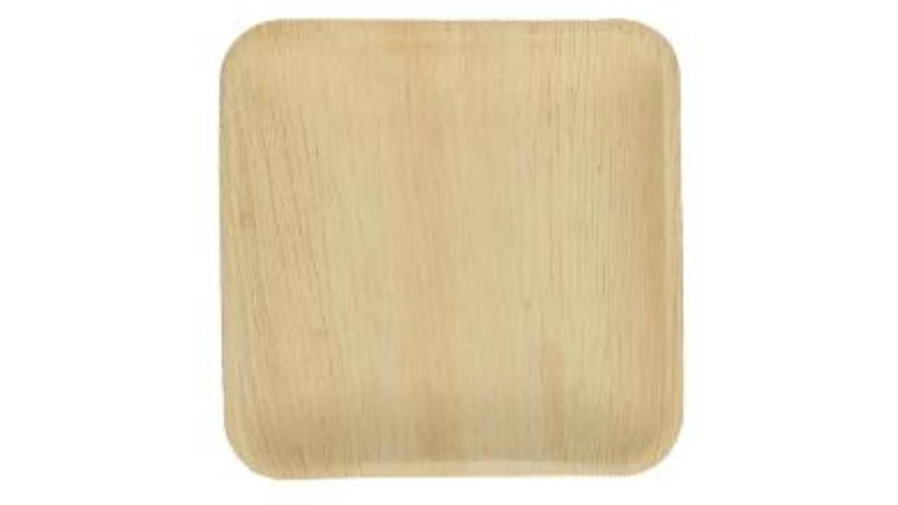 Tallerken firkantet L24xB24xH2,5cm 25stk