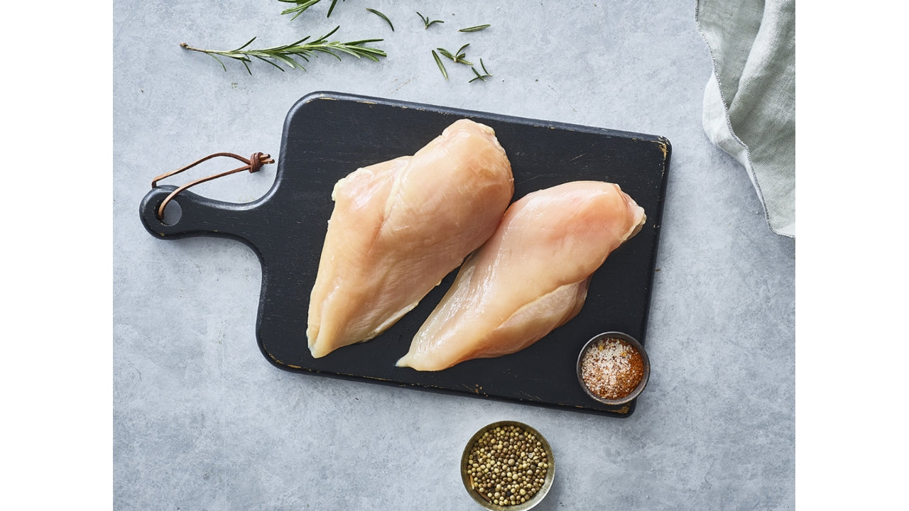 Kyllingebrystfilet rå blok 1,2% salt 2kg