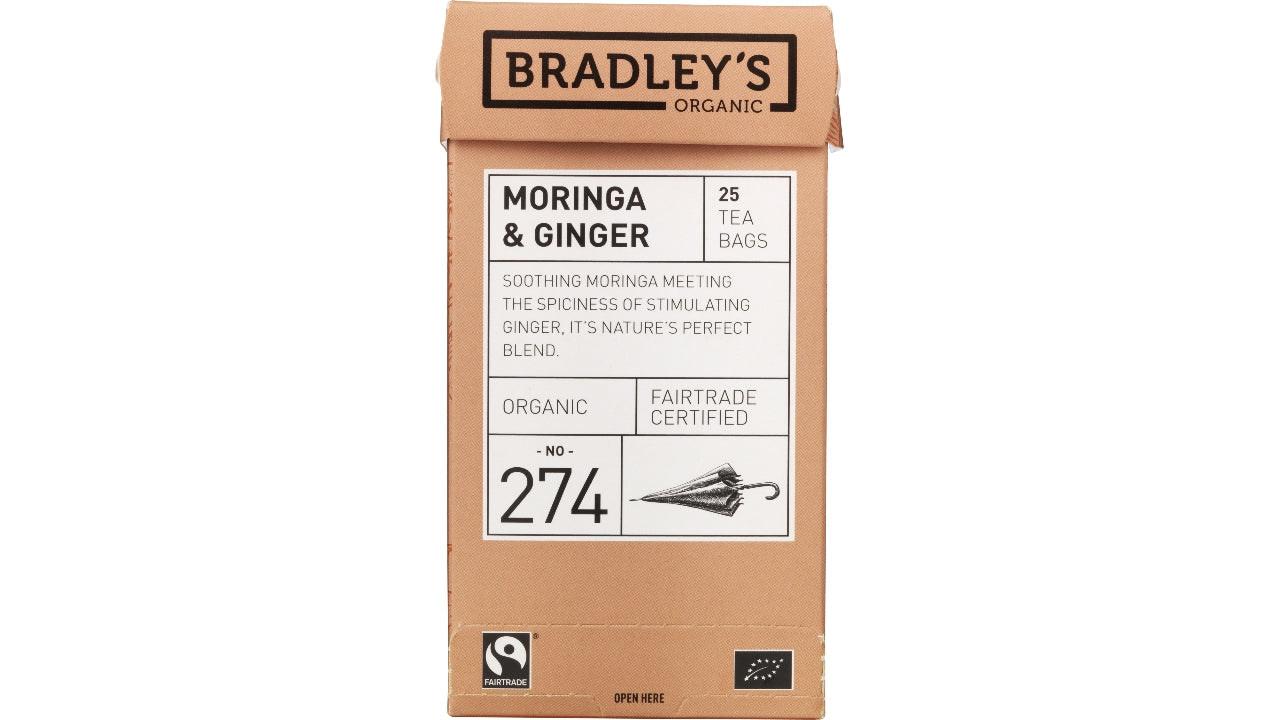 Øko Moringa & ginger tea 25 breve