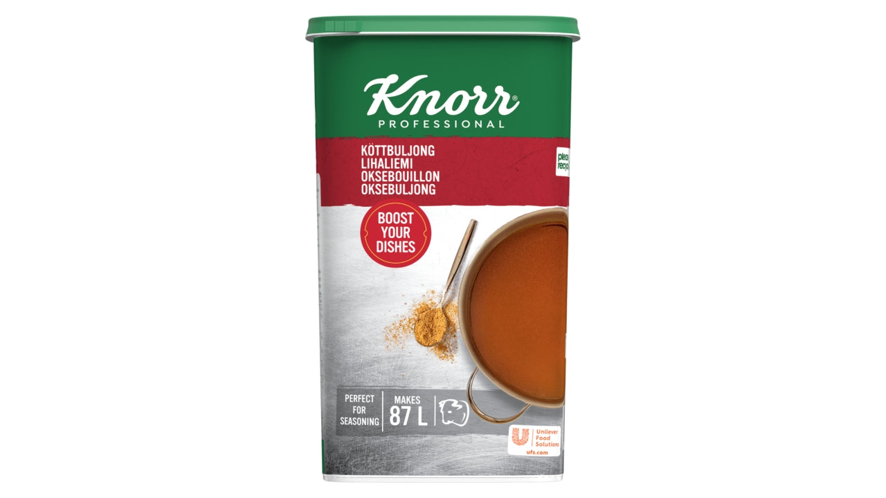 Oksebouillon granuleret 1,3 kg/87L