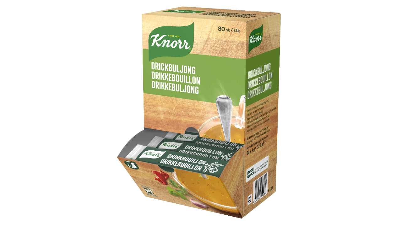 Drikkebouillon breve 80x4g 175ml